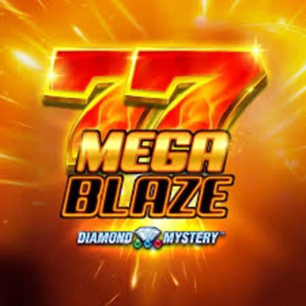 Slots logo of Diamond Mystery Mega Blaze from Greentube at Fun88 Casino