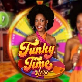 Official Live Casino logo: Funky Time by Evolution at Fun88 Casino