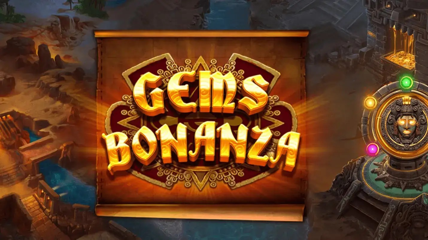 Gems Bonanza logo – Slots by Pragmatic Play at Fun88 Casino